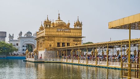 Indien Amrittsar Goldener Tempel