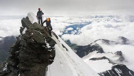 Aufbaukurs Eis & Hochtouren mit Besteigung Großglockner (3.798 m)
