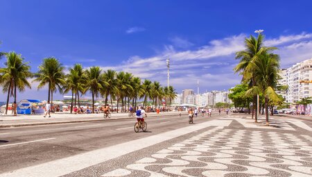Promenade in Copacabana