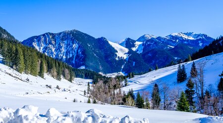 Silvester im Mangfallgebirge - Schneeschuhwandern zwischen Schliersee und Spitzingsee
