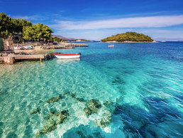Strand in Ksamil