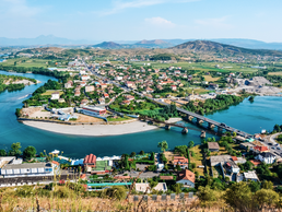 Blick auf Shkodra