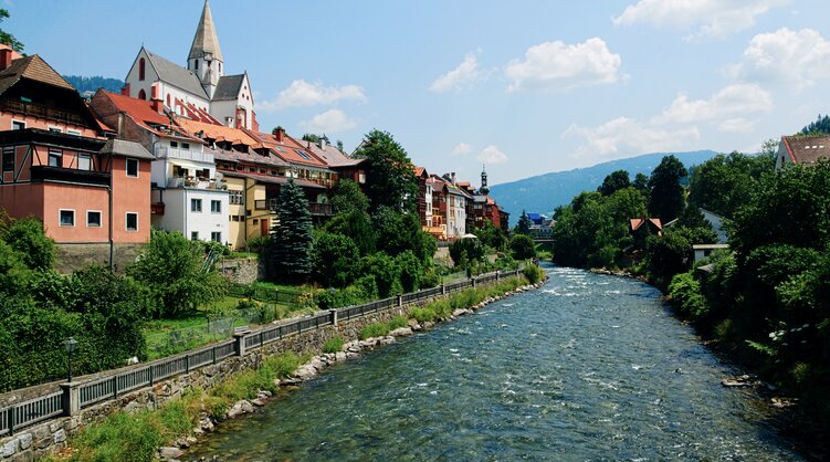 Murau (Steiermark) an der Mur | © shutterstock.com Murau (Steiermark) an der Mur | © shutterstock.com