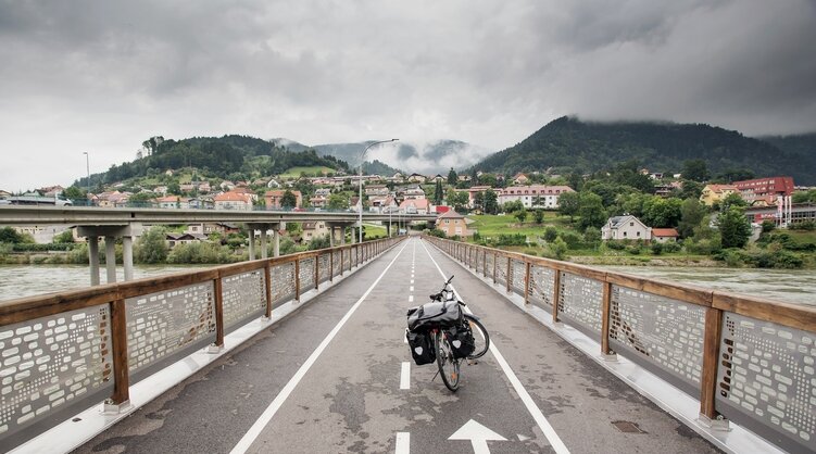 Dravograd (Slowenien) am Drauradweg | © Bildlizenzen von Shutterstock Dravograd (Slowenien) am Drauradweg | © Bildlizenzen von Shutterstock