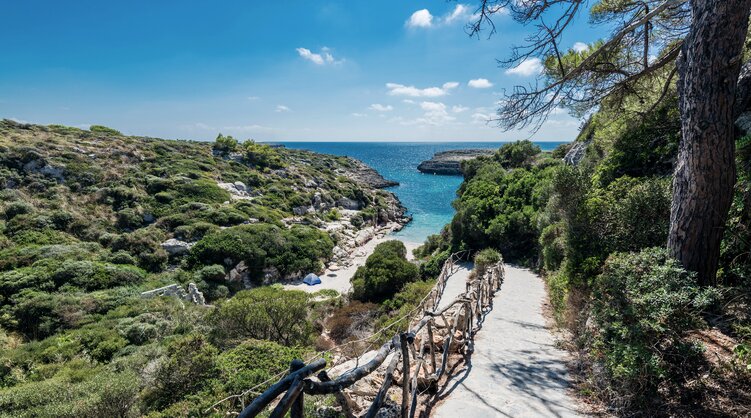 Strand von Binidali in Maó, Menorca | © Shutterstock.com Strand von Binidali in Maó, Menorca | © Shutterstock.com