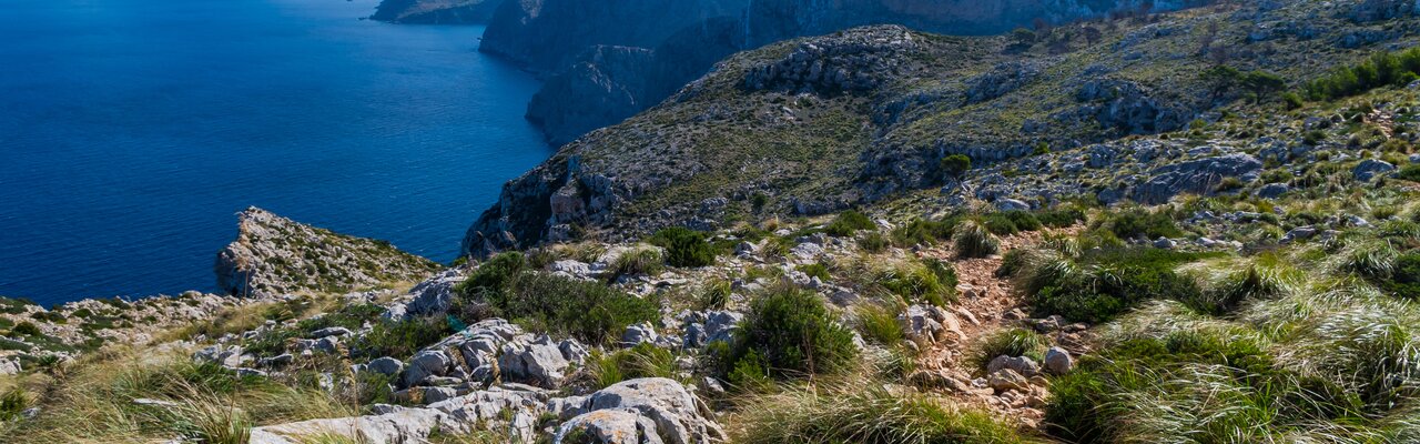 Die Küste der Serra de Tramuntana Küste der Serra de Tramuntana