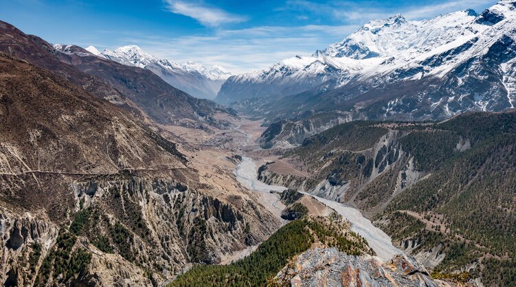 Fernwanderweg Annapurna Circuit, Nepal Fernwanderweg Annapurna Circuit, Nepal