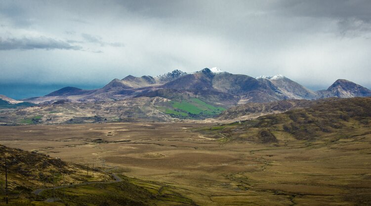 Macgillycuddy's Reeks Bergkette kerry-way-macgillycuddy-reeks-bergkette