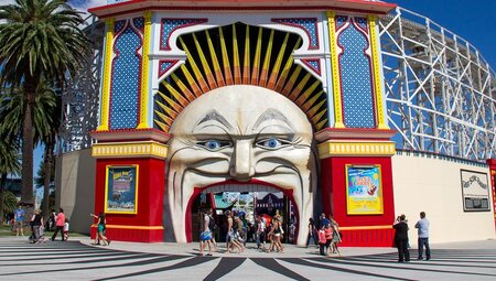 Luna Park in Melbourne