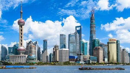 Skyline von Shanghai