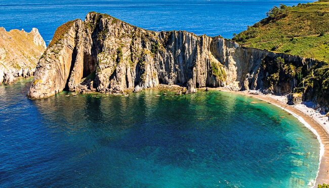 Strand der Stille in Cudilleros