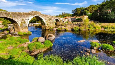 Ponte Maceira auf dem Jakobsweg
