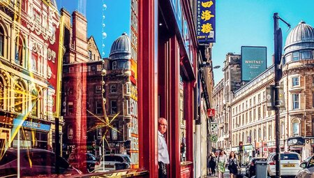 Stadtbummel in Glasgow