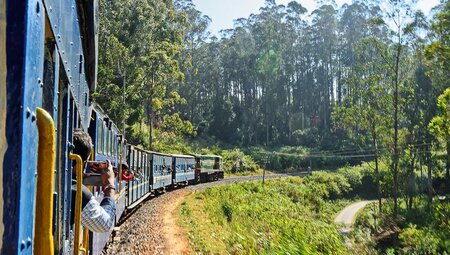 Zug nach Coonoor
