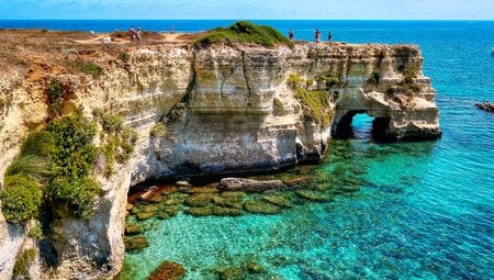 Steilküste bei Otranto