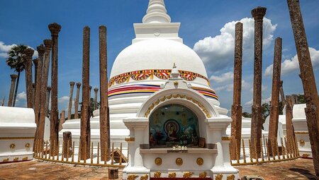 Tempel in Anuradhapura