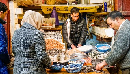 Auf dem Markt in Fès