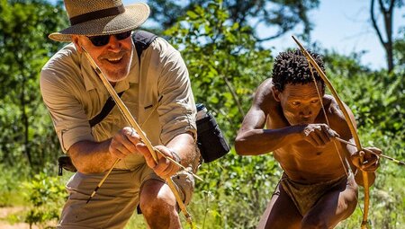 Auf der Jagd mit den San