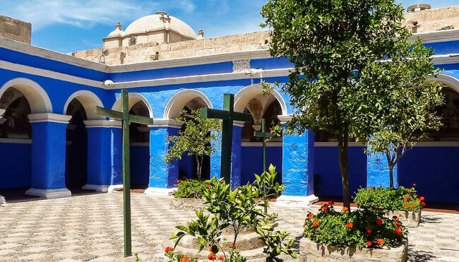 Klosterhof Santa Catalina in Arequipa