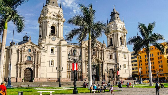 Plaza de Armas in Lima