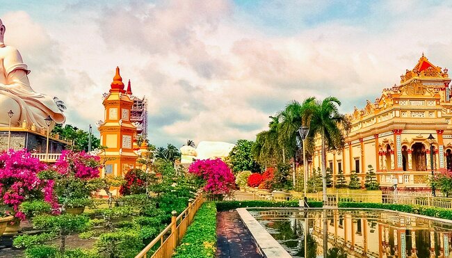 Tempel in Saigon