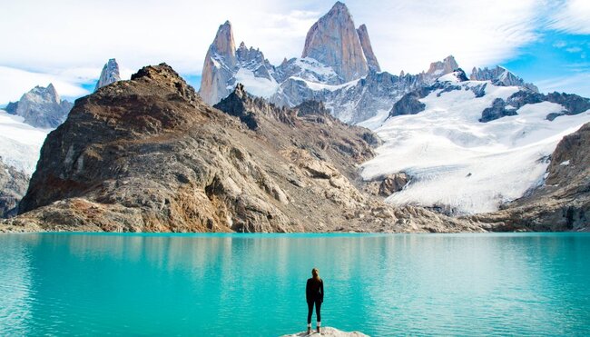 Argentinien  Weite Landschaft in Patagonien