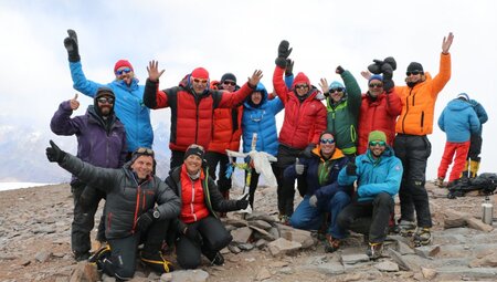 Argentinien - Expedition Aconcagua, 6.962 m,  Überschreitung