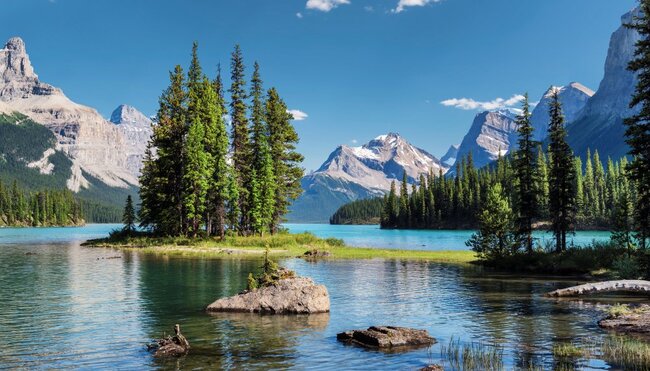 Spirit Island im JasperNationalpark