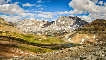 Ausblick nahe des Dolomite Pass im BanffNationalpark