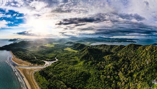 PanoramaAufnahme von Costa Rica