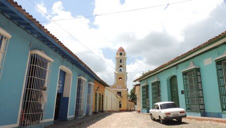 Straße in Trinidad