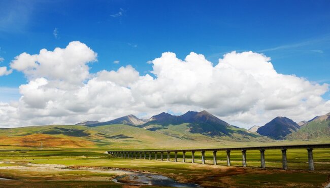 Tibet - Mit der Tibet-Bahn aufs Dach der Welt