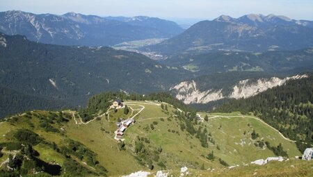 Gipfelerlebnisse rund um den Olympiastützpunkt Garmisch-Partenkirchen