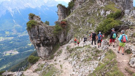 Gipfelerlebnisse rund um den Olympiastützpunkt Garmisch-Partenkirchen