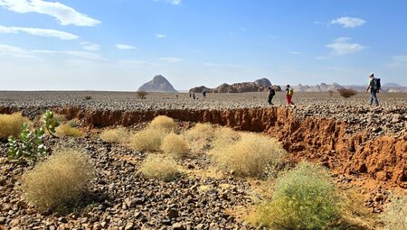 Algerien Wandergruppe