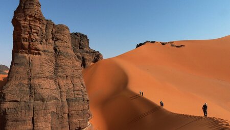 Algerien - Durch die Dünen des Tadrart mit Egmont Strigl