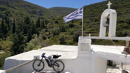 Inselhüpfen Kykladen mit dem Trekkingbike