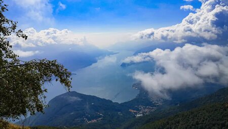 Lombardei – Bergpanorama am Comer See & Luganer See