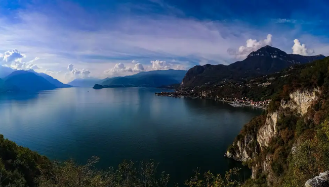 Lombardei – Bergpanorama am Comer See & Luganer See