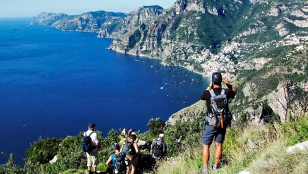 Amalfiküste – Wandern an der Küste mit Capri & Pompeji