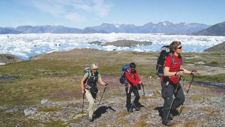 Grönland – Trekking zu Gletschern und Eisbergen
