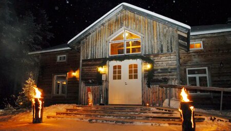 Finnland – Husky-Safari durch die Winterlandschaft