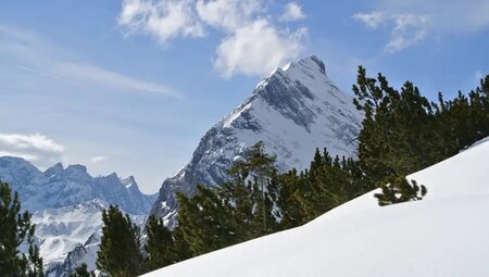 Österreich – Schneeschuhwandern im Karwendel
