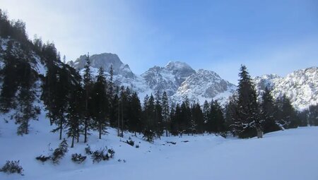 Österreich – Schneeschuhwandern im Karwendel