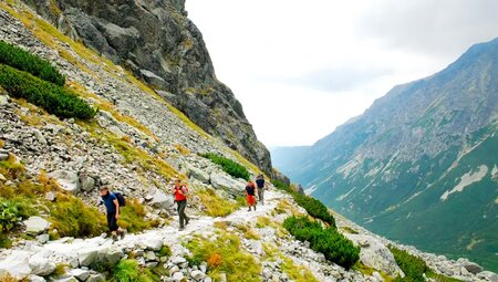 Slowakei - Bergsteigen auf Slowakisch