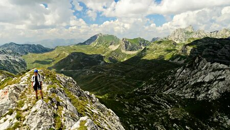 Montenegro – Dinarisches Gebirge: Wandern zur Adria