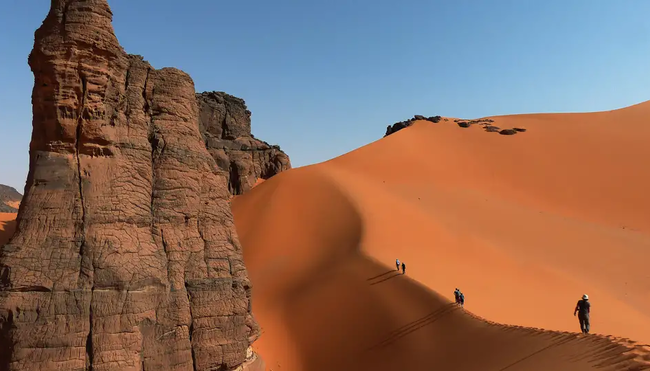 Algerien mit Egmont Strigl – Trekking durch die Dünen des Süd-Tadrart