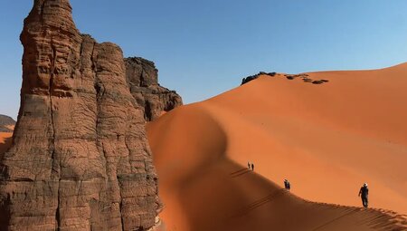 Algerien - Durch die Dünen des Tadrart mit Egmont Strigl