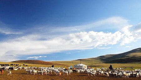 Mongolei – MTB Reise über die Berge zur Wüste Gobi