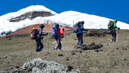 Ecuador – Chimborazo, 6.268 m und Vulkan-5000er